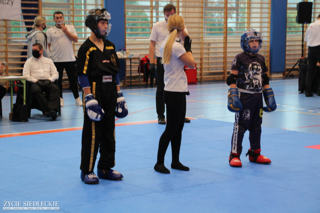 W Węgrowie odbyły się mistrzostwa Polski w kick-boxingu