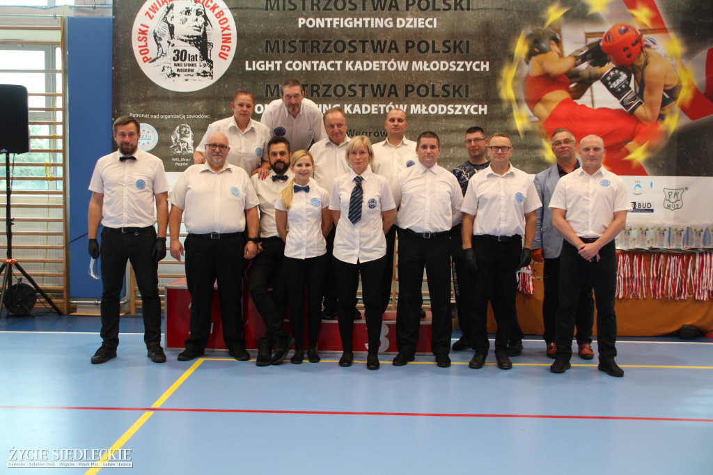 W Węgrowie odbyły się mistrzostwa Polski w kick-boxingu