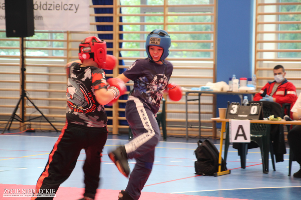 W Węgrowie odbyły się mistrzostwa Polski w kick-boxingu