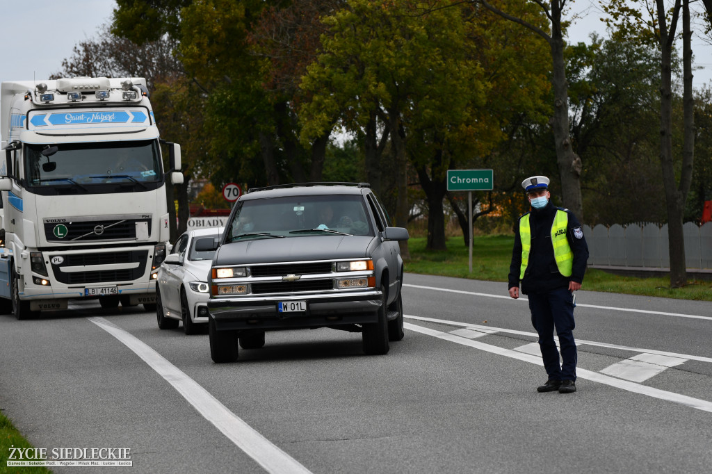 Protesty rolników na DK2