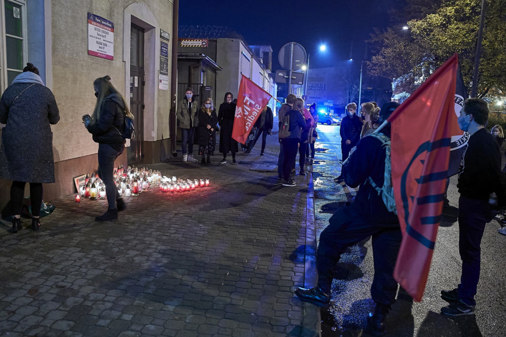 Protest przeciwko zakazowi aborcji