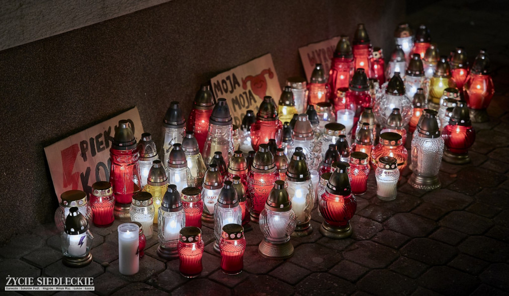 Protest przeciwko zakazowi aborcji
