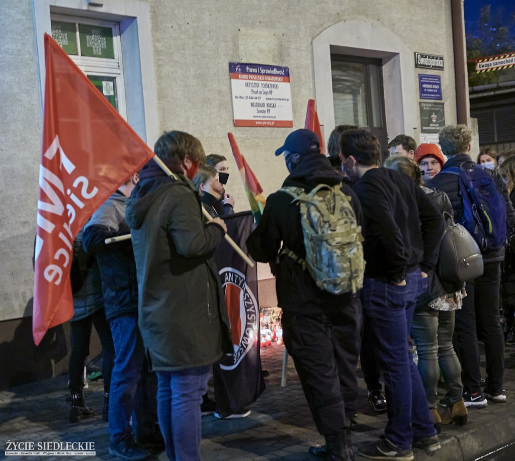Protest przeciwko zakazowi aborcji