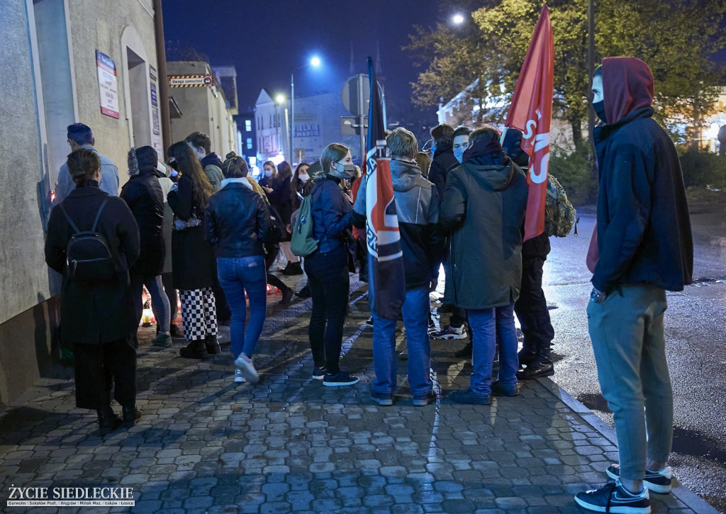 Protest przeciwko zakazowi aborcji