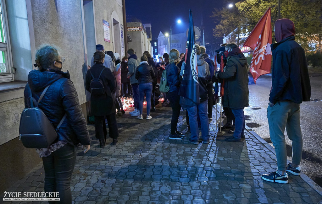 Protest przeciwko zakazowi aborcji