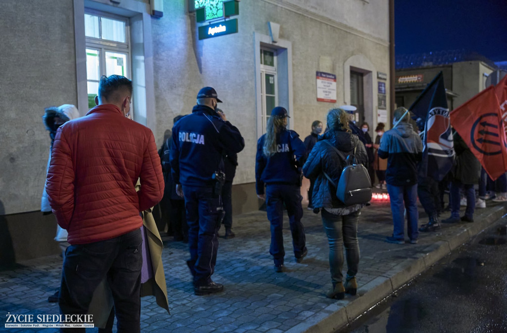 Protest przeciwko zakazowi aborcji