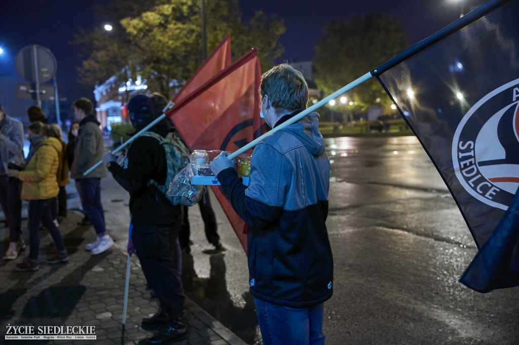 Protest przeciwko zakazowi aborcji