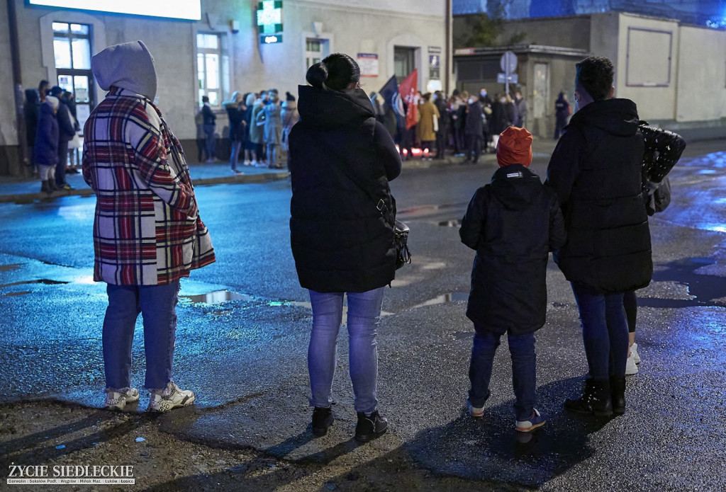Protest przeciwko zakazowi aborcji