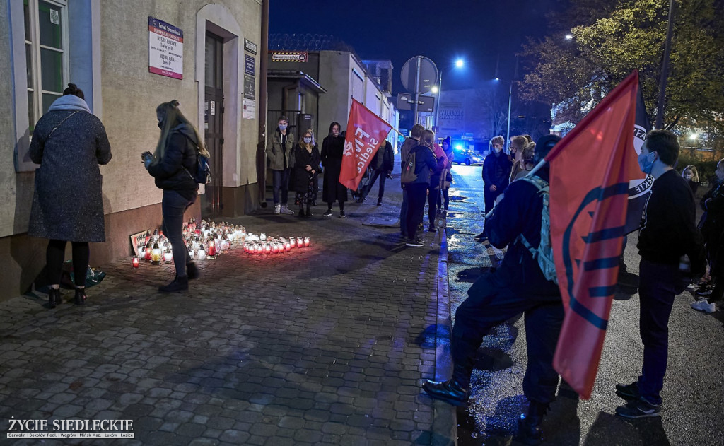 Protest przeciwko zakazowi aborcji