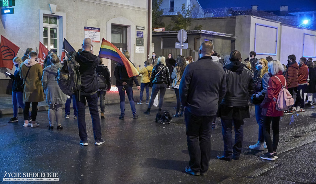 Protest przeciwko zakazowi aborcji