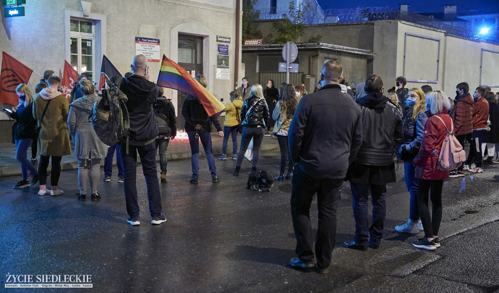 Protest przeciwko zakazowi aborcji