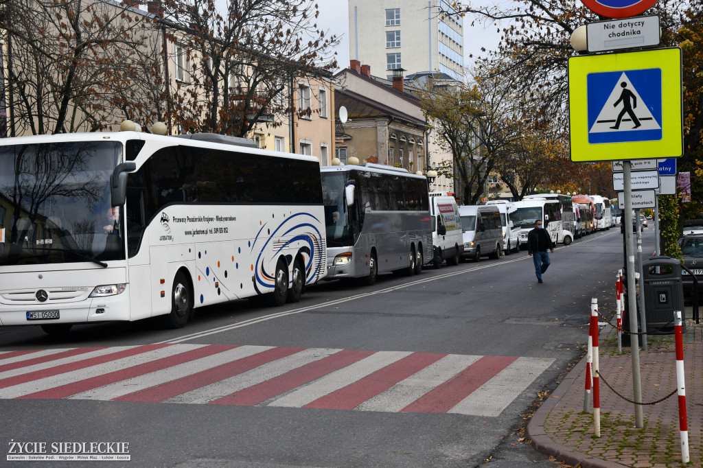Protest branży transportowo-turystycznej