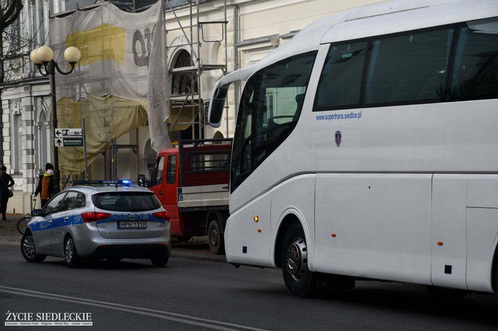 Protest branży transportowo-turystycznej