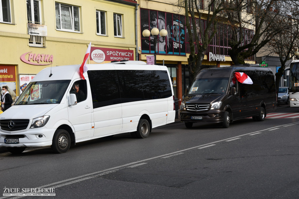 Protest branży transportowo-turystycznej