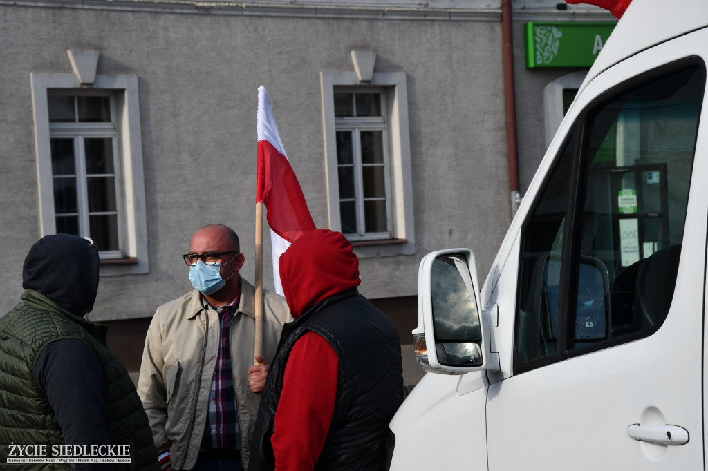 Protest branży transportowo-turystycznej
