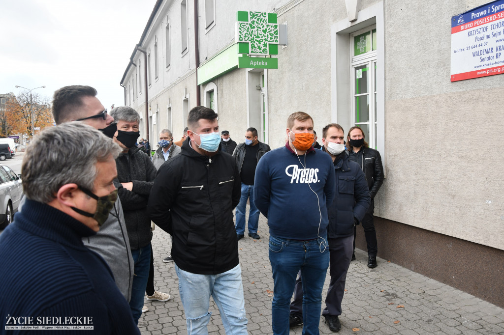 Protest branży transportowo-turystycznej