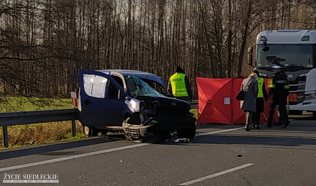 Śmiertelny wypadek w Starych Groszkach