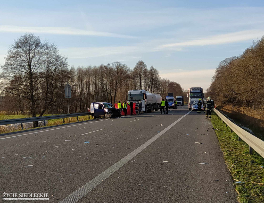 Śmiertelny wypadek w Starych Groszkach