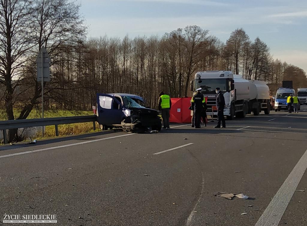 Śmiertelny wypadek w Starych Groszkach