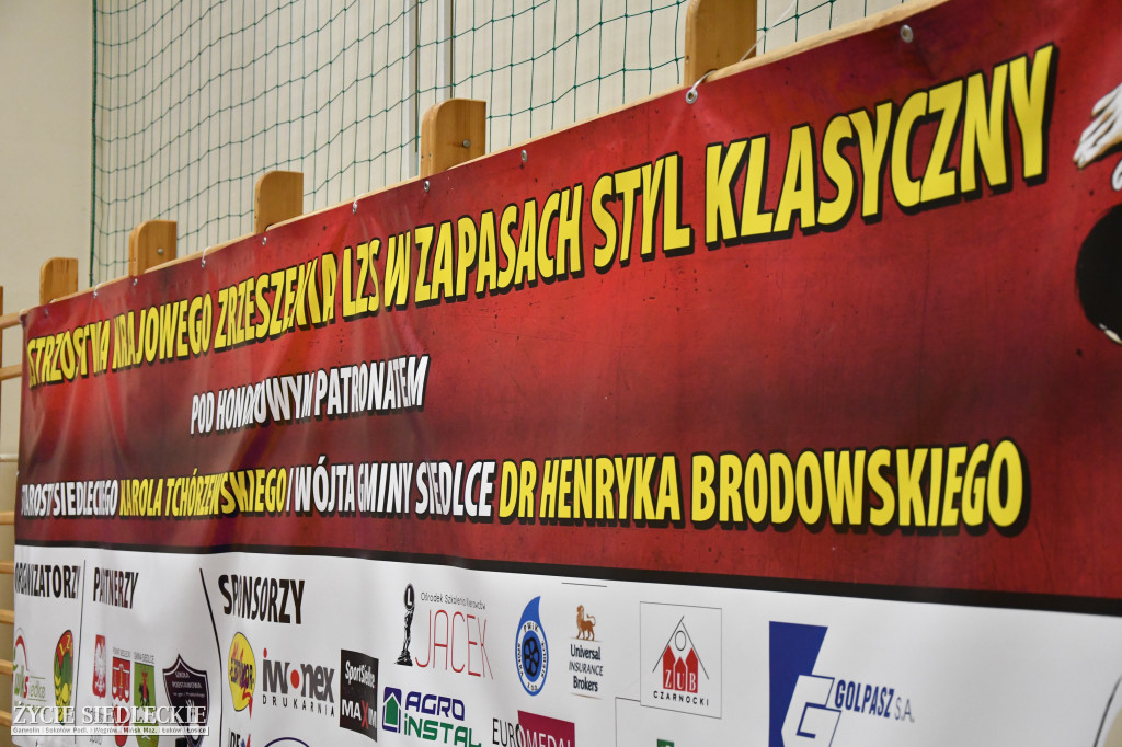 Mistrzostwa zrzeszenia LZS w zapasach