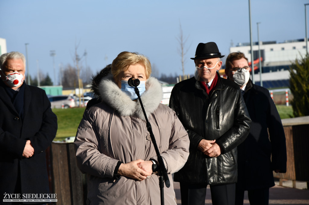 Oficjalne otwarcie szpitala covidowego