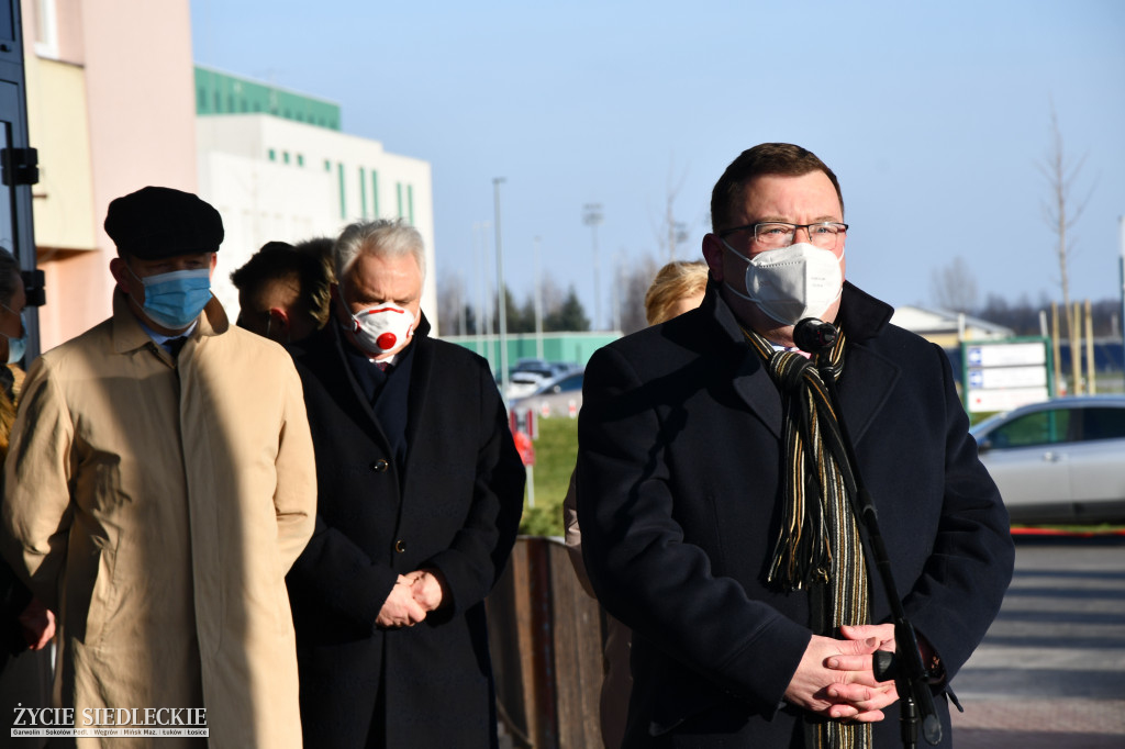 Oficjalne otwarcie szpitala covidowego