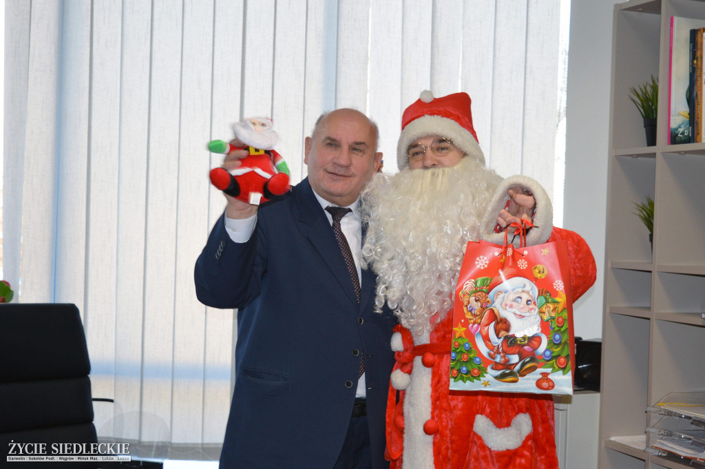 Mikołaj odwiedził gminę Siedlce