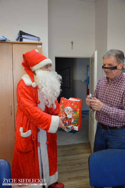 Mikołaj odwiedził gminę Siedlce