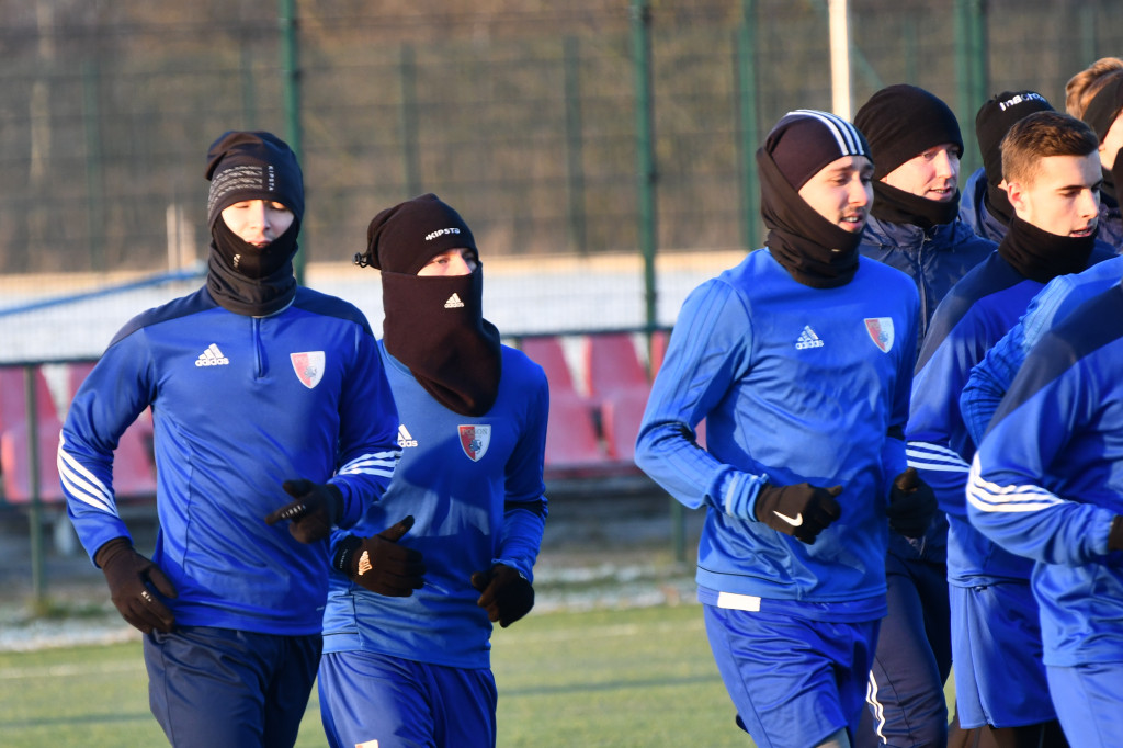 Pierwszy trening Pogoni