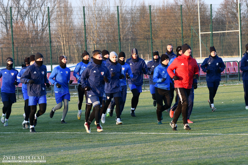 Pierwszy trening Pogoni