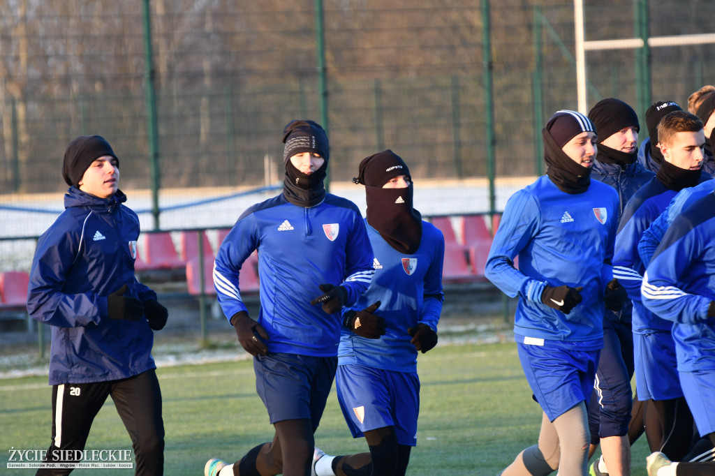 Pierwszy trening Pogoni