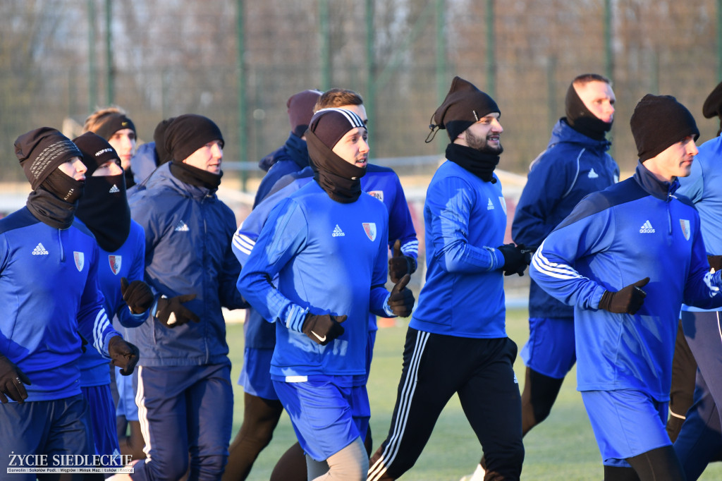 Pierwszy trening Pogoni