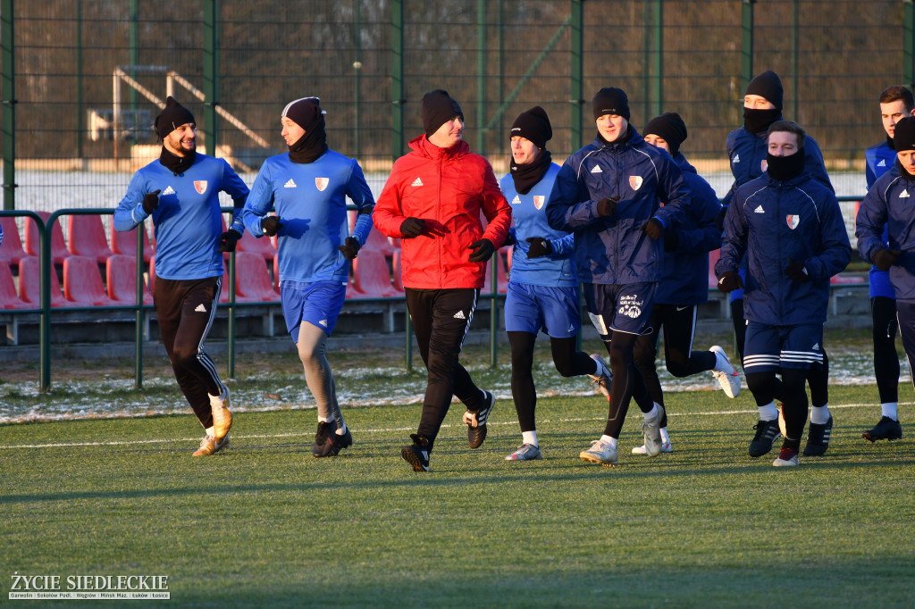Pierwszy trening Pogoni