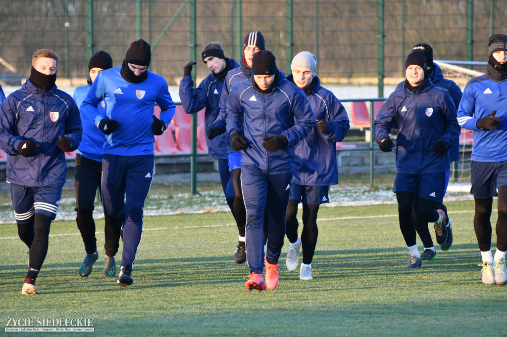 Pierwszy trening Pogoni