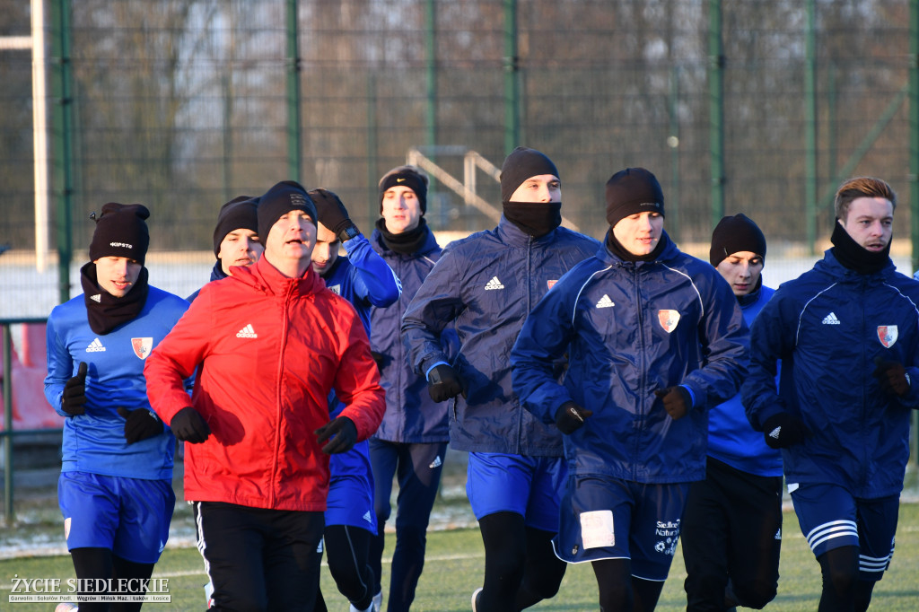 Pierwszy trening Pogoni
