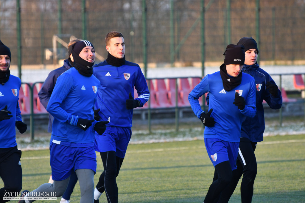 Pierwszy trening Pogoni