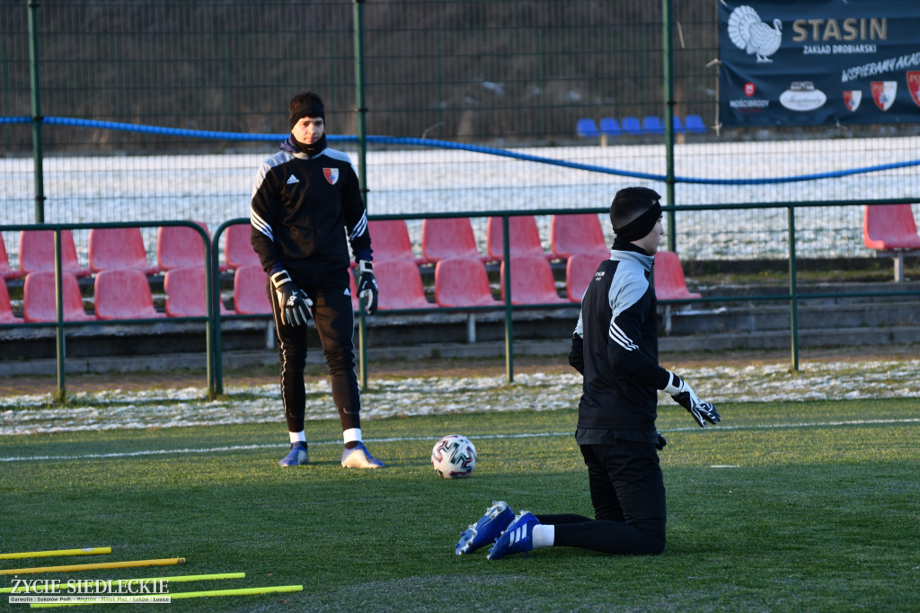 Pierwszy trening Pogoni