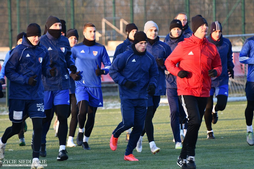 Pierwszy trening Pogoni