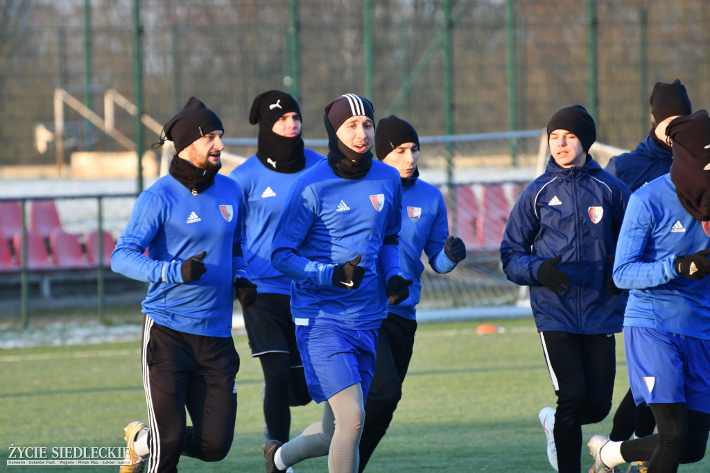 Pierwszy trening Pogoni
