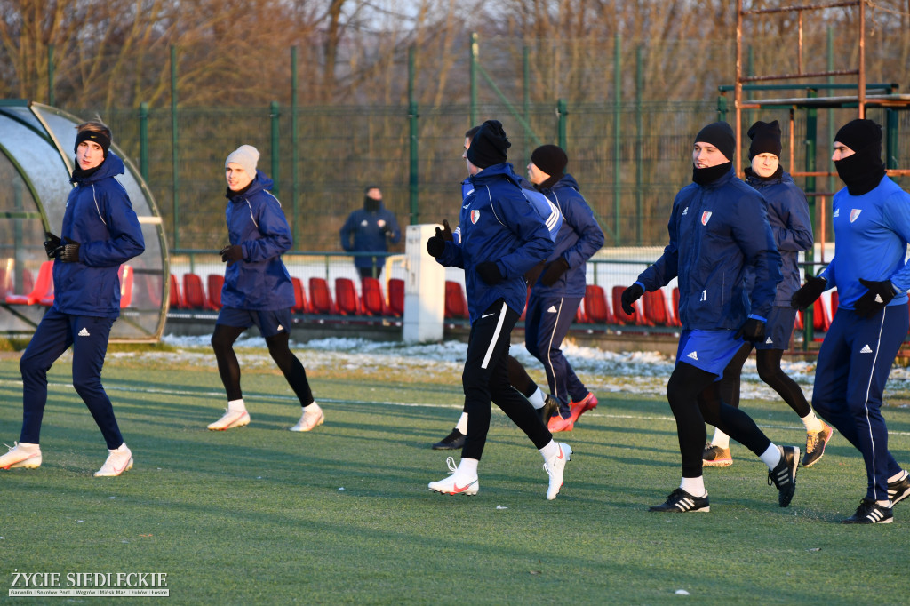 Pierwszy trening Pogoni