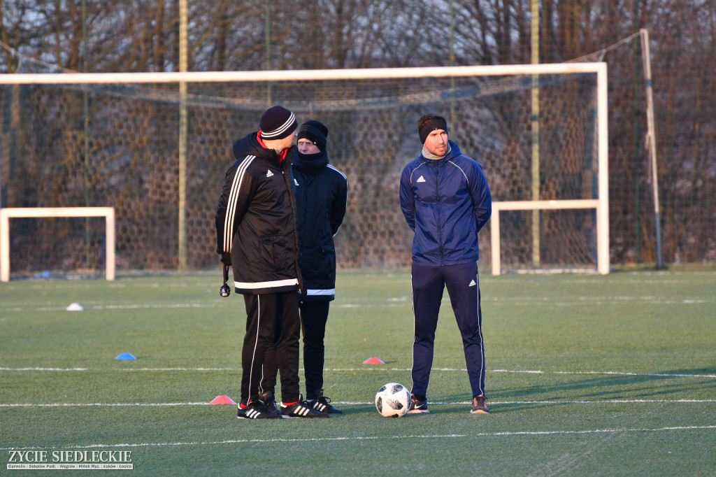 Pierwszy trening Pogoni