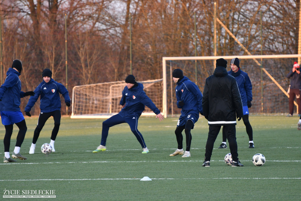 Pierwszy trening Pogoni