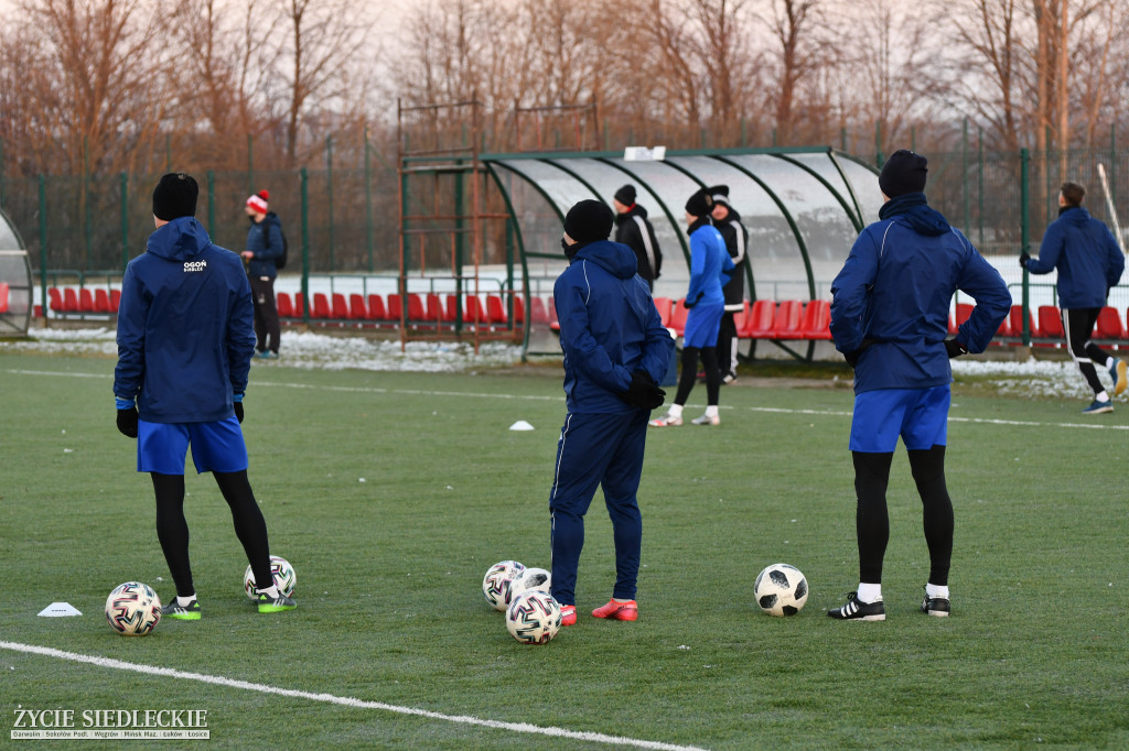 Pierwszy trening Pogoni