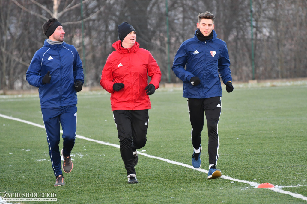 Pierwszy trening Pogoni