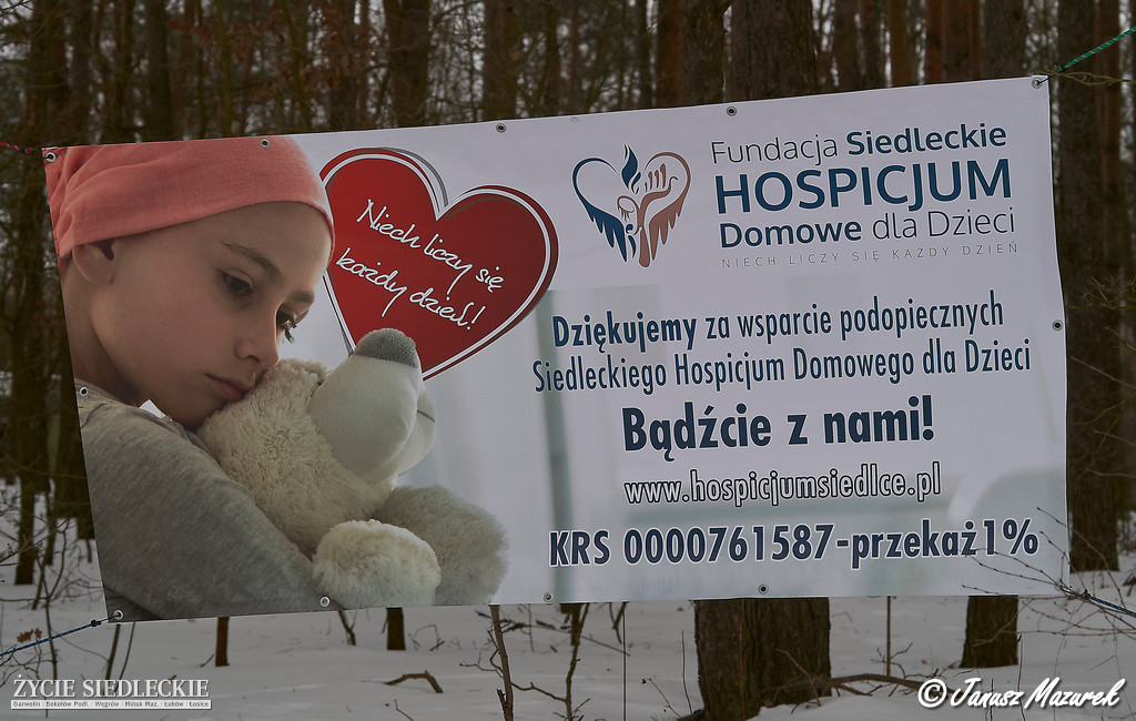 Maszerowali i biegali dla dzieci z hospicjum
