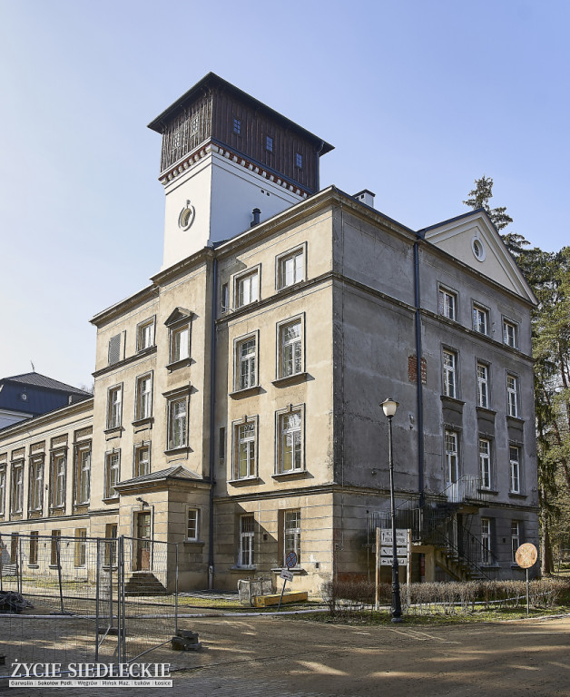 Remont szpitala w Rudce