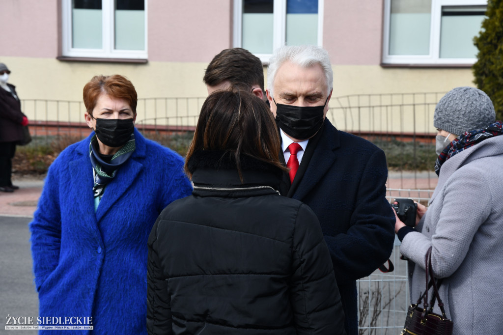 Konferencja prasowa wiceministra Kraski