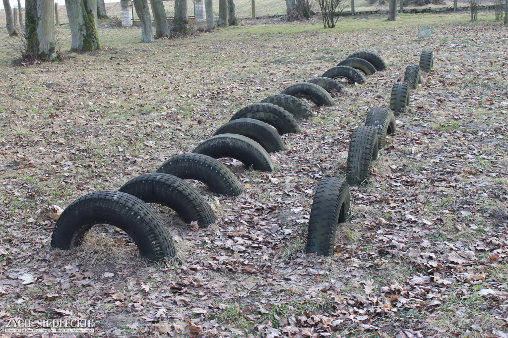 Park w Kobylanach przed rewitalizacją