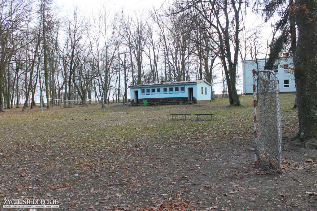 Park w Kobylanach przed rewitalizacją
