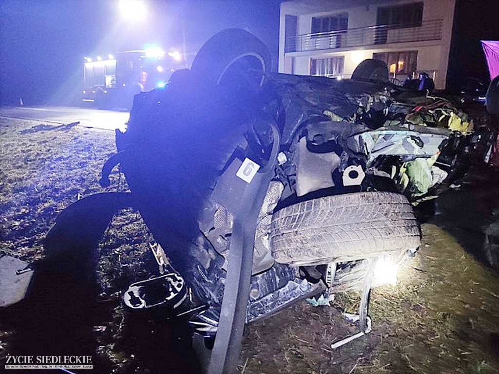 Tragiczny wypadek pod Łosicami